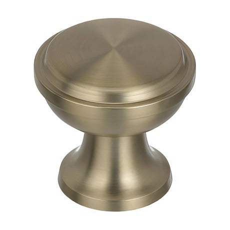 Amerock BP53718BBZ BP53718 Westerly 1-3/16" Diameter Mushroom Cabinet Knob Golden Champagne