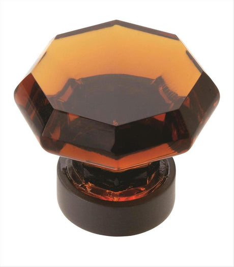 Amerock BP55268ABBR Traditional Classics cabinet knob in Amber Black Bronze