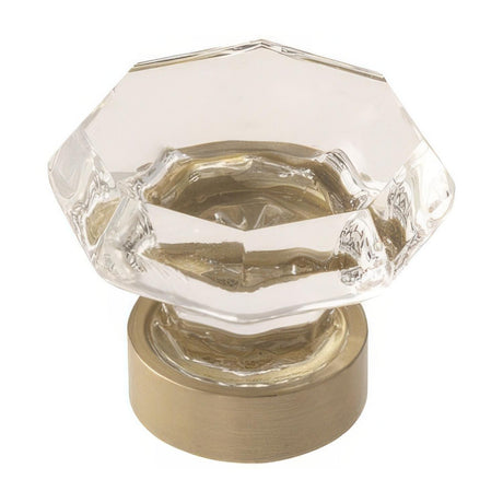 Amerock BP55268AORB BP55268 Traditional Classics 1" Diameter Round Glass Cabinet Knob Oil Rubbed Bronze