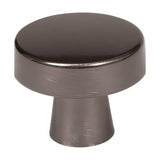 Amerock BP55270GM BP55270 Blackrock 1-1/3" Diameter Mushroom Cabinet Knob Gunmetal