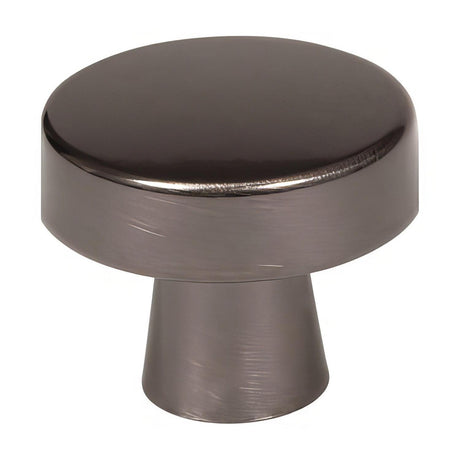 Amerock BP55270GM BP55270 Blackrock 1-1/3" Diameter Mushroom Cabinet Knob Gunmetal