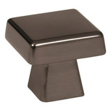 Amerock BP55271GM BP55271 Blackrock 1-1/6" Width Square Cabinet Knob Gunmetal