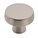 Amerock BP55272G10 BP55272 Blackrock 1-5/8" Diameter Mushroom Cabinet Knob Satin Nickel