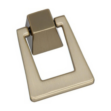 Amerock BP55274BBZ BP55274 Blackrock 1-5/6" Centers Pendant Cabinet Pull Golden Champagne