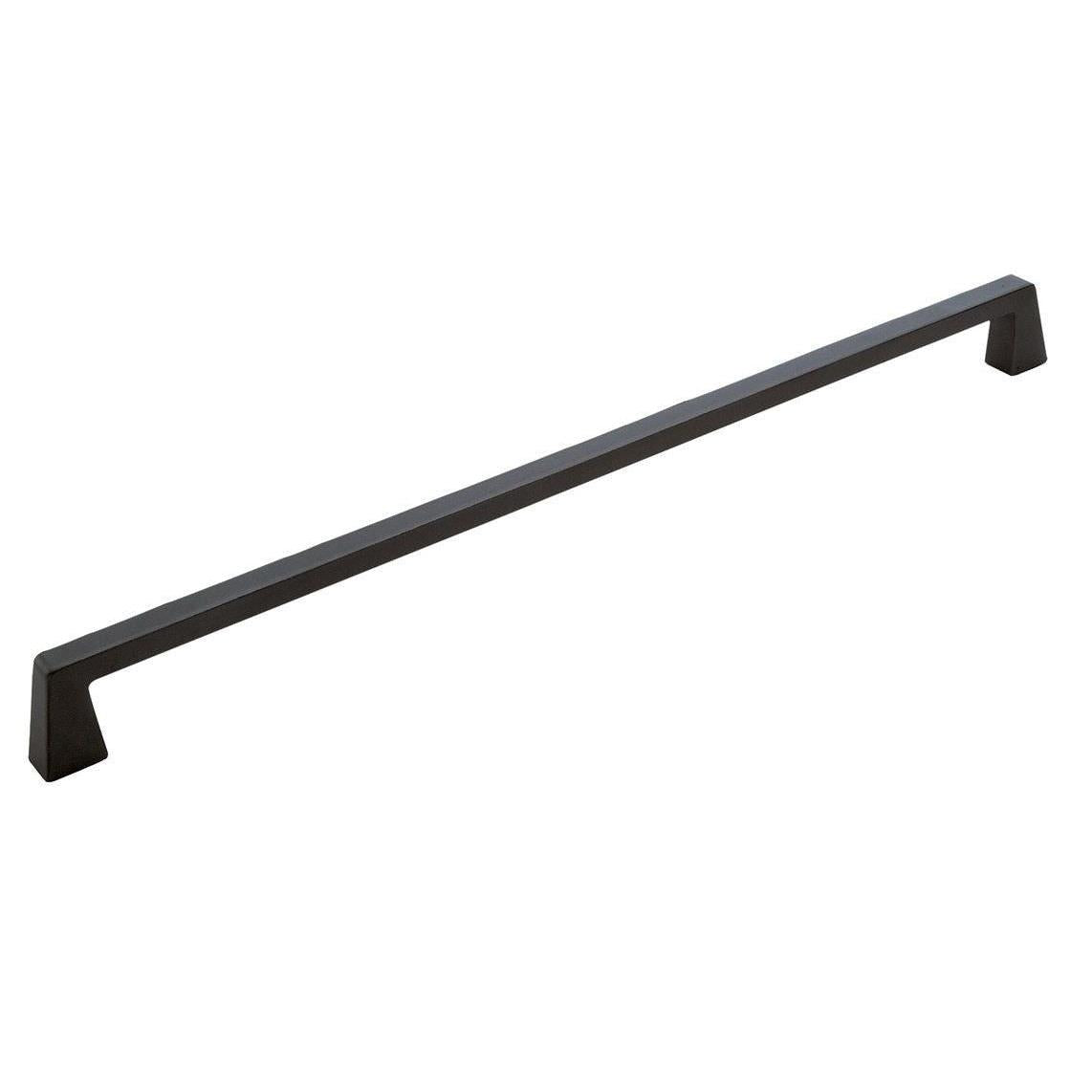 Amerock BP55281BBR BP55281 Blackrock 18" Centers Cabinet Pull / Appliance Pull Black Bronze