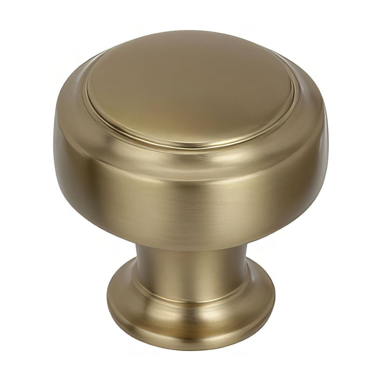 Amerock BP55312BBZ BP55312 Highland Ridge 1-1/6" Diameter Mushroom Cabinet Knob Golden Champagne