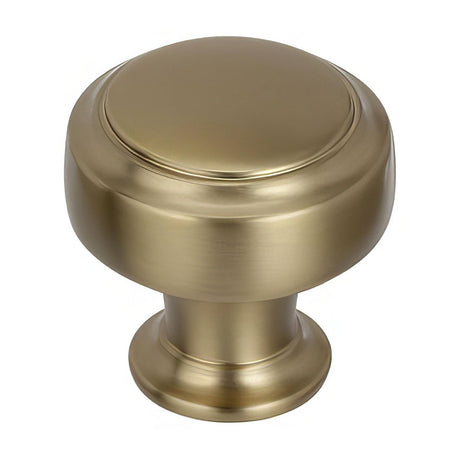 Amerock BP55312BBZ BP55312 Highland Ridge 1-1/6" Diameter Mushroom Cabinet Knob Golden Champagne