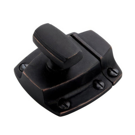 Amerock BP55315DOB BP55315 Functional 1-3/5" Designer Latch Dark Oiled Bronze (Dob)