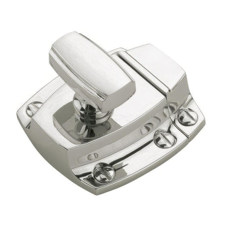 Amerock BP55315PN BP55315 Functional 1-3/5" Designer Latch Polished Nickel