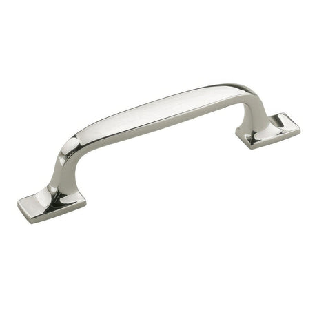 Amerock BP55316PN BP55316 Highland Ridge 3" Centers Handle Style Cabinet Pull Polished Nickel
