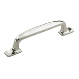 Amerock BP55317PN BP55317 Highland Ridge 3-3/4" Centers Handle Style Cabinet Pull Polished Nickel