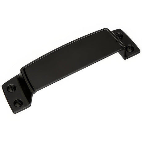 Amerock BP55318BBR BP55318 Highland Ridge 3-1/2" Centers Cabinet Cup Pull Black Bronze