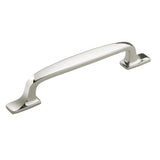 Amerock BP55319PN BP55319 Highland Ridge 5" Centers Handle Style Cabinet Pull Polished Nickel
