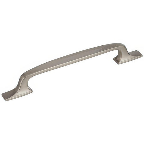 Amerock BP55321G10 BP55321 Highland Ridge 6-1/4" Centers Handle Style Cabinet Pull Satin Nickel