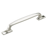 Amerock BP55321PN BP55321 Highland Ridge 6-1/4" Centers Handle Style Cabinet Pull Polished Nickel