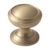 Amerock BP55342BBZ BP55342 Revitalize 1-1/4" Diameter Mushroom Cabinet Knob Golden Champagne