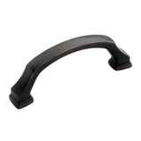 Amerock BP55343ORB BP55343 Revitalize 3" Centers Handle Style Cabinet Pull Oil Rubbed Bronze