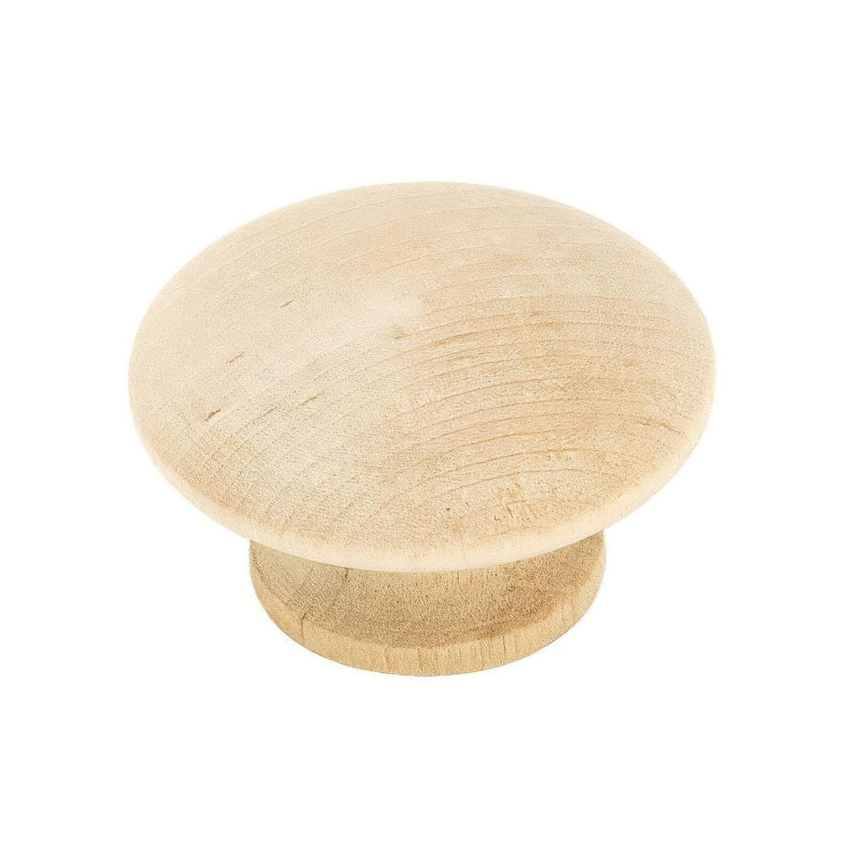 Amerock BP813WD Allison Value 1-1/2" Diameter Wooden Mushroom Cabinet Knobs