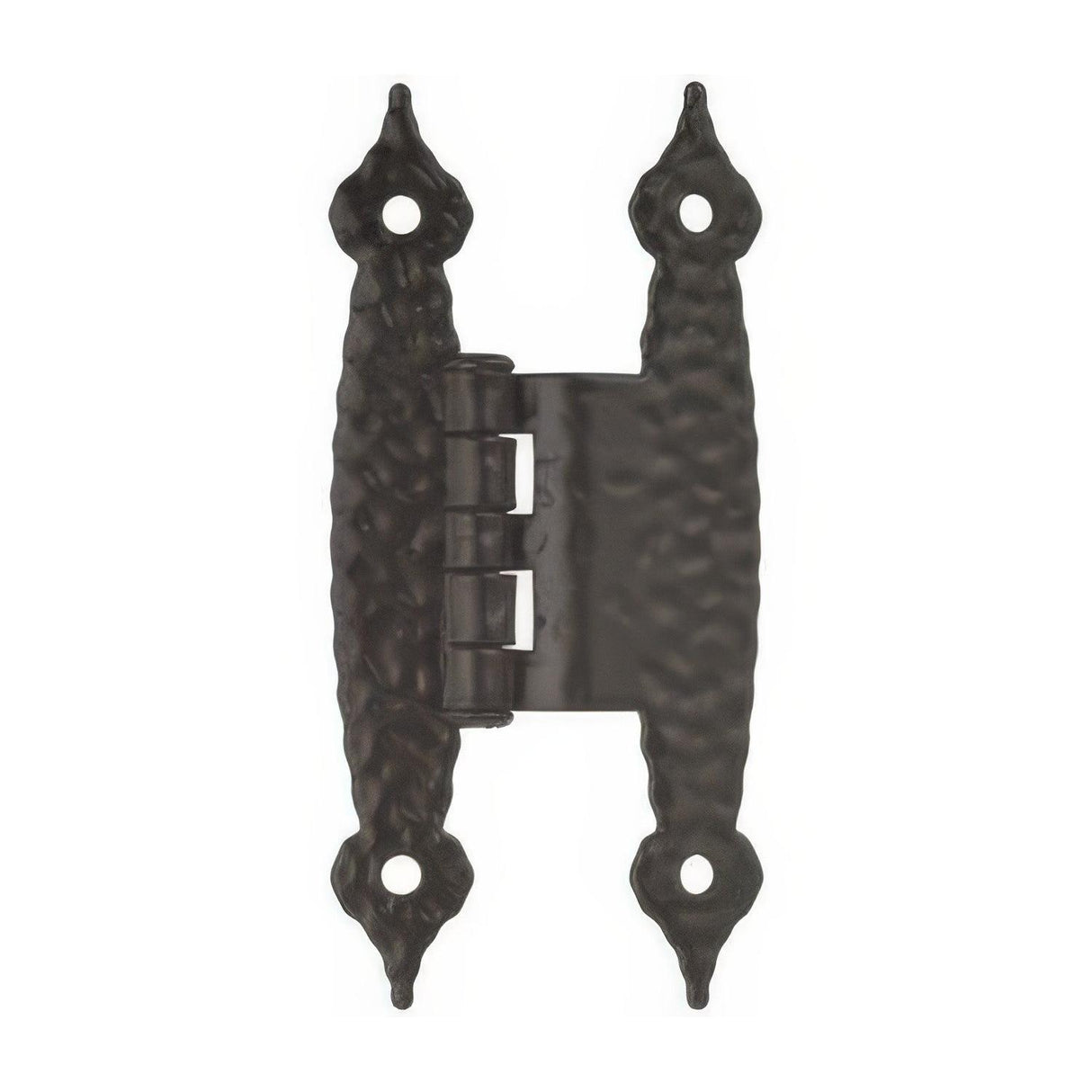 Amerock BPR3406CB Functional Hardware 3/8" Offset Non Self Closing H Type Cabinet Hinge Colonial Black