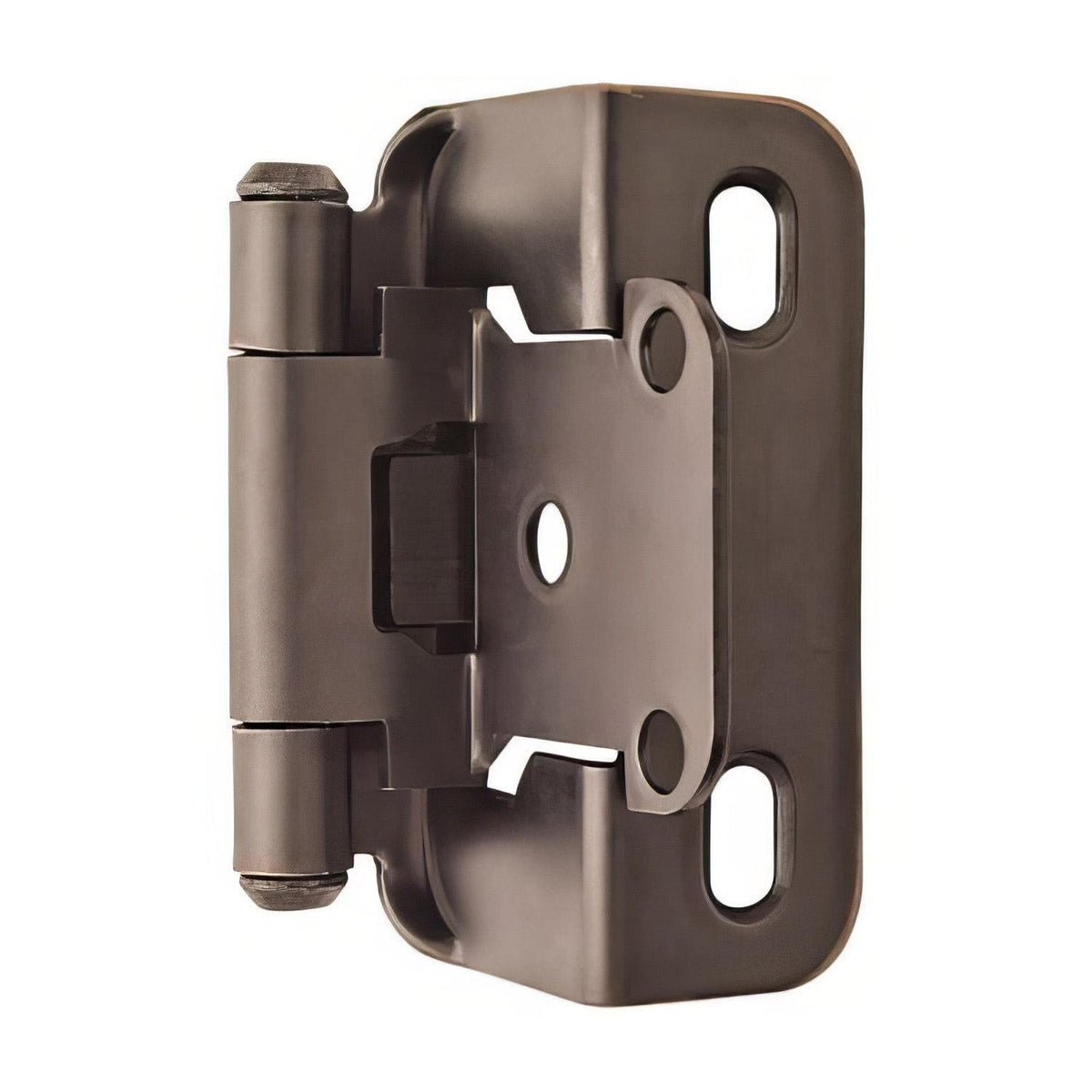 Amerock BPR7550ORB 1/2 Inch Overlay Self-Closing Partial Wrap Hinge Oil Rubbed Bronze