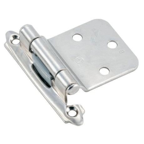Amerock BPR763026 Variable Overlay Self-Closing Reverse Bevel Hinge Polished Chrome