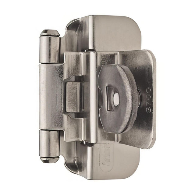 Amerock BPR8700G10 BPR8700 Functional Hardware 3/8" Steel 2 Pack Inset Double Demountable Hinge Satin Nickel