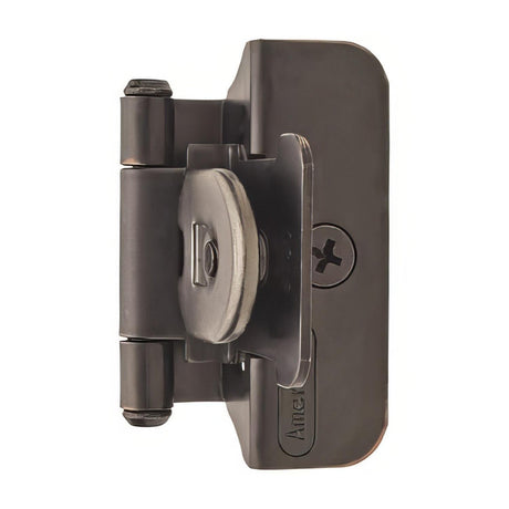 Amerock BPR8701ORB BPR8701 Functional Hardware 1/4" Steel 2 Pack Overlay Double Demountable Hinge Oil Rubbed Bronze