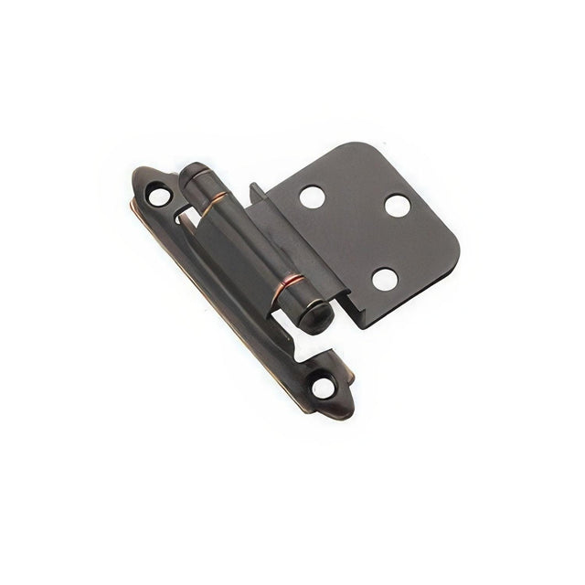 Amerock CM71283 CM7128 Functional Hardware 3/8" Inset Traditional Self Closing Face Mount Hinges Bright Brass