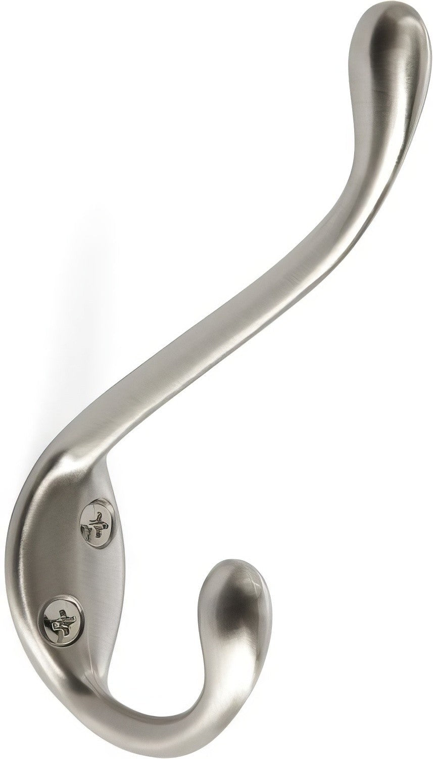 Amerock H55451G10 H55451 Noble Double Coat and Hat Hook Satin Nickel