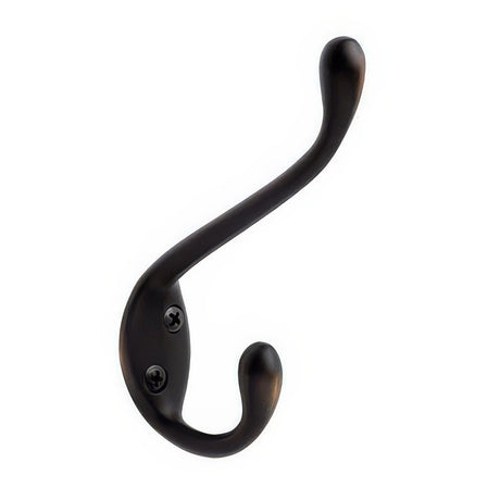 Amerock H55451ORB H55451 Noble Double Coat and Hat Hook Oil Rubbed Bronze