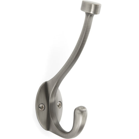 Amerock H55465AS H55465 Adare Pilltop Coat and Hat Hooks Antique Silver