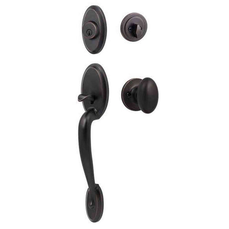 Sure-Loc AN507-AR 11P vintage bronze single cylinder handleset