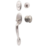 Sure-Loc AN507-AR 15 satin nickel single cylinder handleset