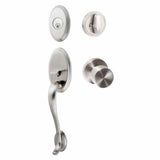 Sure-Loc AN507-BG-RD 15 satin nickel single cylinder handleset