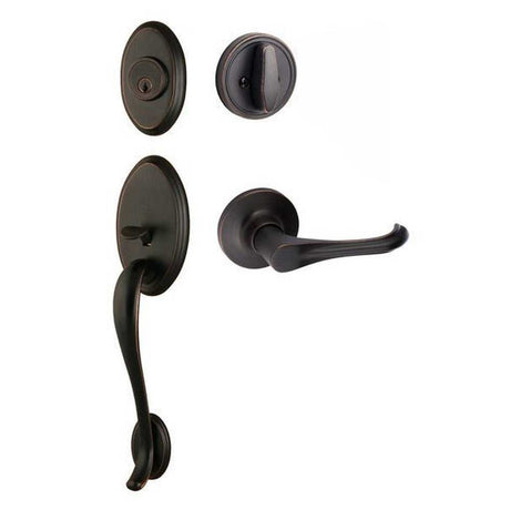 Sure-Loc AN507-HA 11P vintage bronze single cylinder handleset