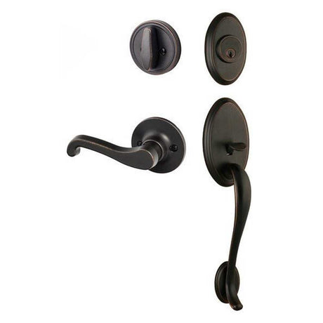 Sure-Loc AN507-SG LH 11P vintage bronze single cylinder handleset