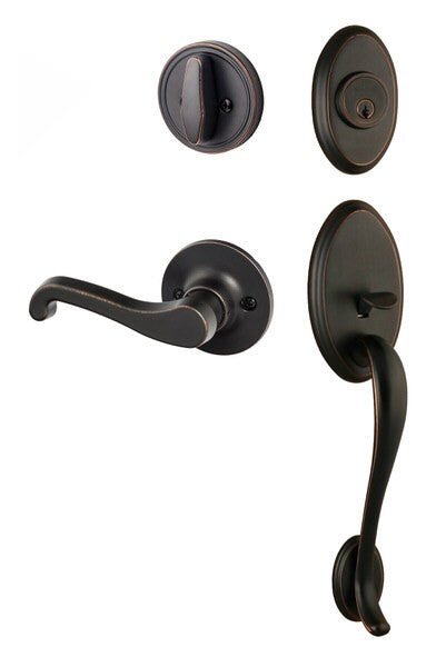 Sure-Loc AN507-SG LH 11P vintage bronze single cylinder handleset