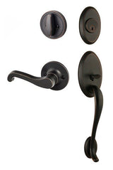 Sure-Loc AN507-SG LH 11P vintage bronze single cylinder handleset