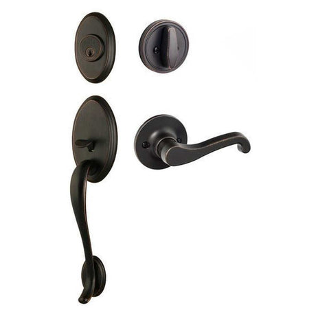 Sure-Loc AN507-SG RH 11P vintage bronze single cylinder handleset