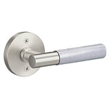 Weslock AP100-RD-GRIP-KN sure loc knurled grip dummy door lever with aspra round rose