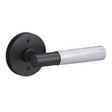 Weslock AP100-RD-GRIP-KN sure loc knurled grip dummy door lever with aspra round rose