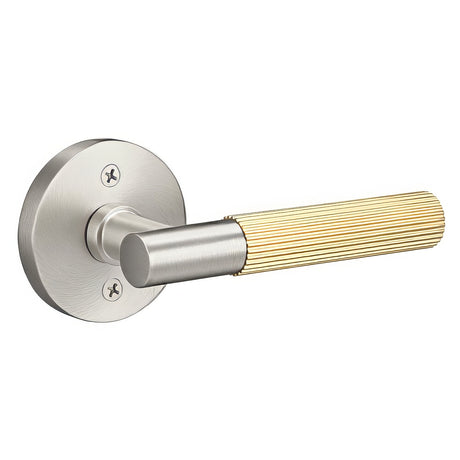 Sure-Loc AP100-RD 15 GRIP-SKN 26 satin nickel / polished chrome dummy door lever