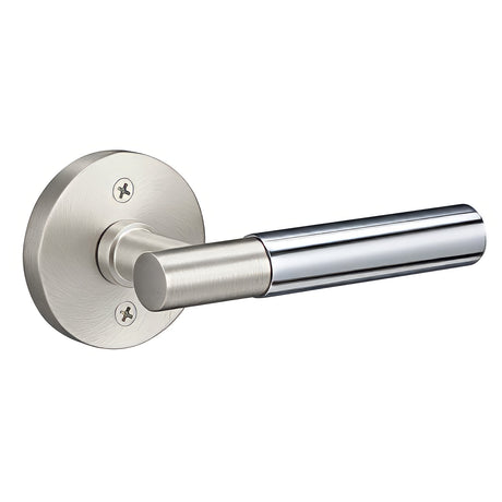 Sure-Loc AP100-RD 15 GRIP-SM FBL satin nickel / flat black dummy door lever