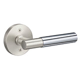 Sure-Loc AP100-RD 15 GRIP-SM FBL satin nickel / flat black dummy door lever