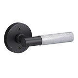 Weslock AP100-RD-GRIP-KN sure loc knurled grip dummy door lever with aspra round rose