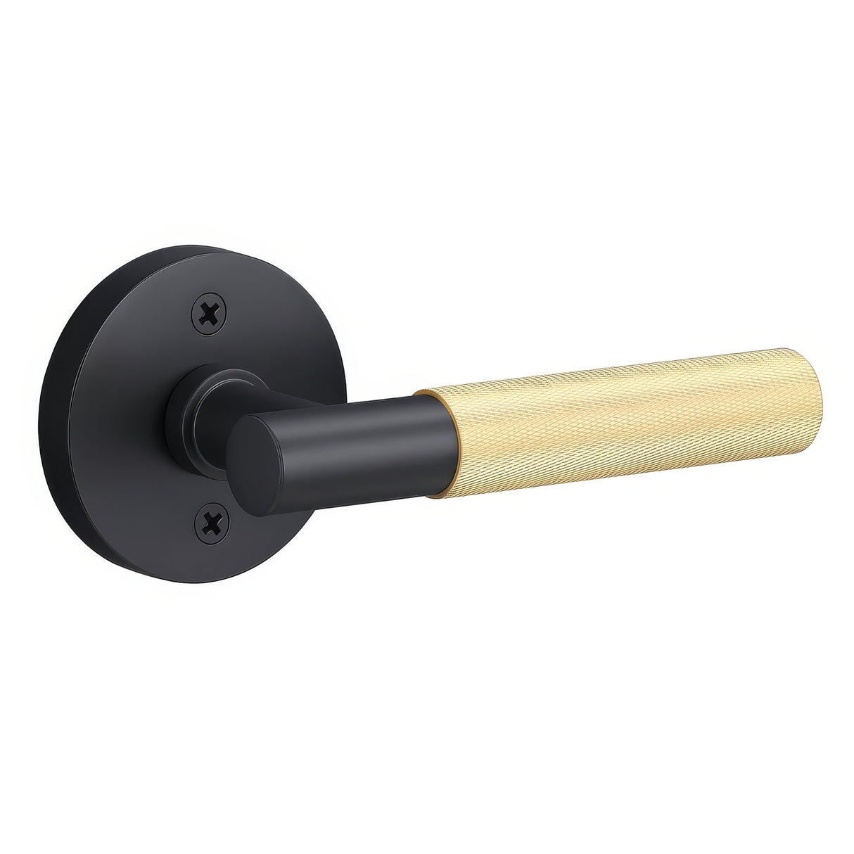 Sure-Loc SS102 11P RH satin brass / satin nickel dummy door lever