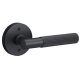 Sure-Loc AP100-RD 15 GRIP-SKN FBL satin nickel / flat black dummy door lever