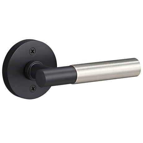 Sure-Loc AP100-RD FBL GRIP-SM 26 flat black / polished chrome dummy door lever