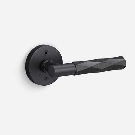 Sure-Loc AP100-RD FBL GRIP-VT FBL flat black dummy door lever