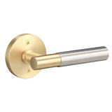 Sure-Loc AP100-RD FBL GRIP-SM FBL flat black dummy door lever